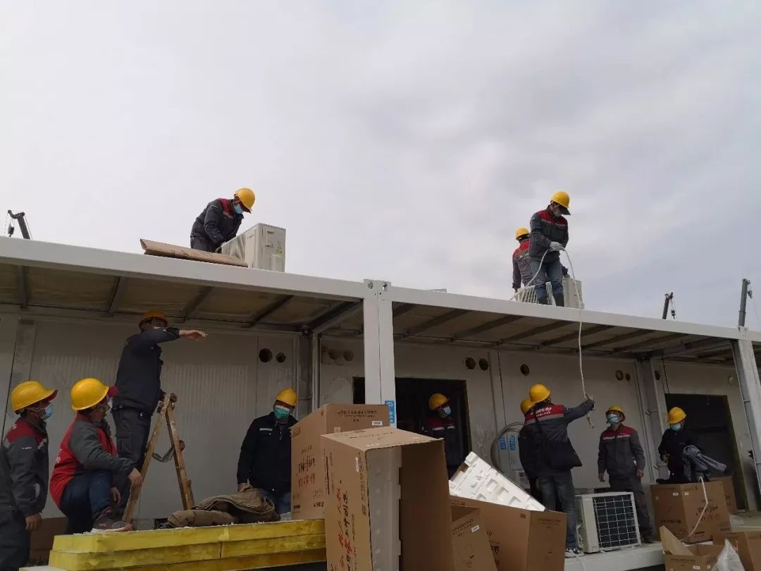 格力抗疫在行动雷神山医院交付使用格力请亿万云监工打分