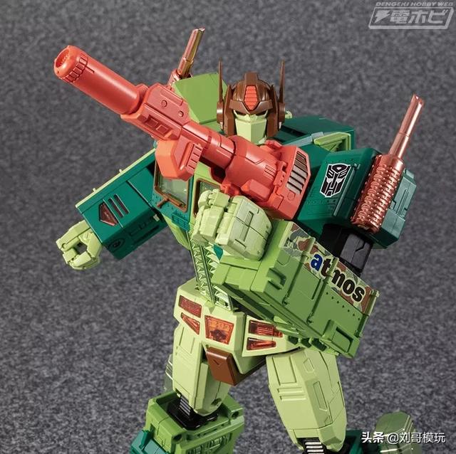 放大改模版黄豹勇士mp50白虎勇士实物公布