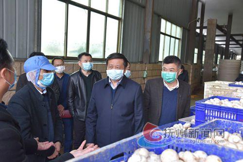 肖毅深入乐安调研疫情期间群众生产生活及防控工作