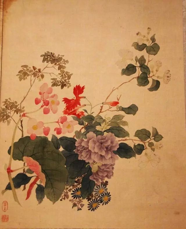 冯绍正的画鹰,薛稷的画鹤,韦偃的画龙,边鸾,滕昌佑,刁光胤的花鸟,孙位