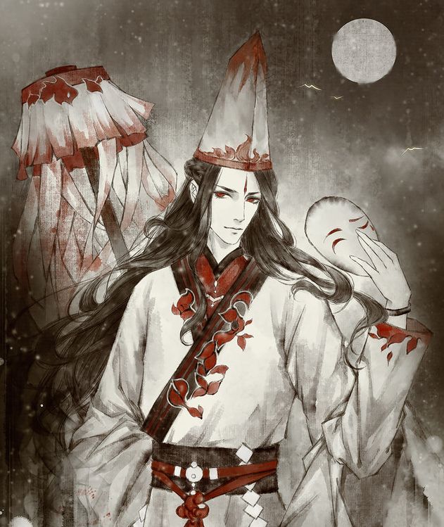 白衣祸世的"传销道路"到谢怜这中断了.儿子太乖,老父亲表示很生气.