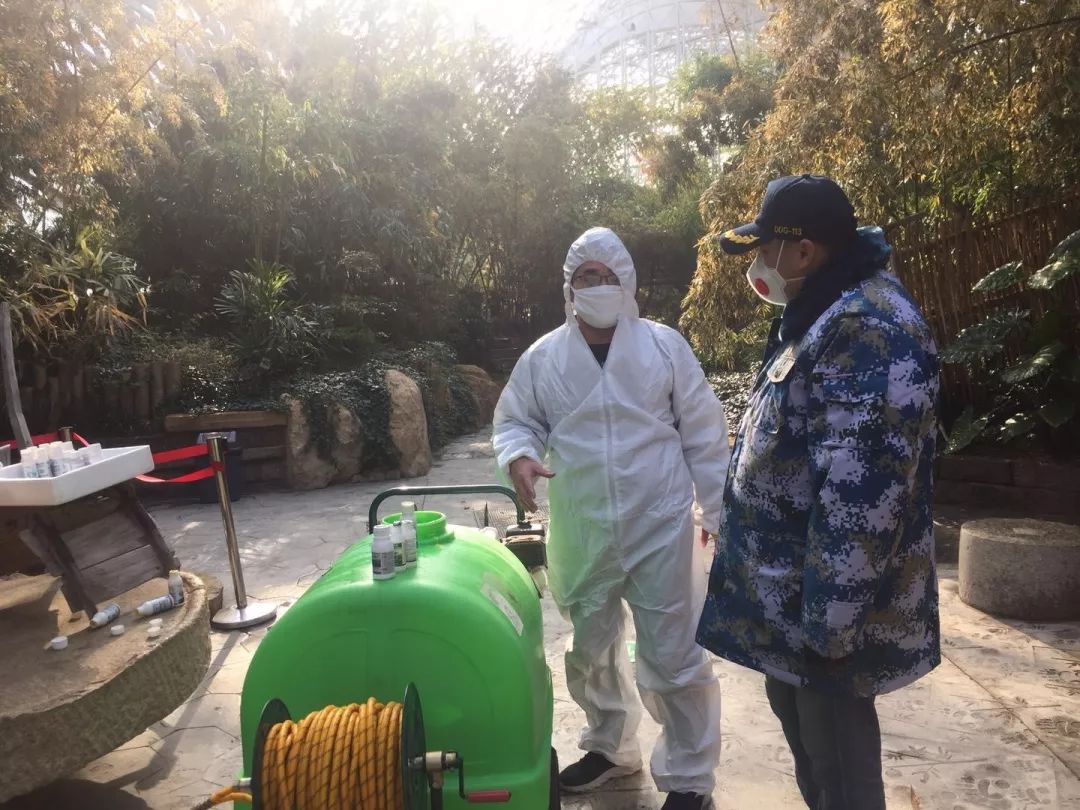 众志成城战疫情,青岛世博园在行动.