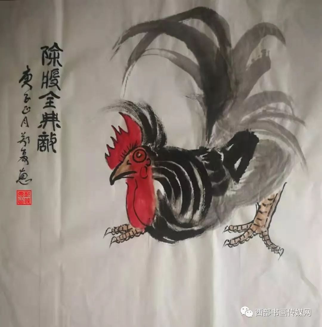 西部书画传媒网全民抗疫情弘扬正能量主题作品网络系列展