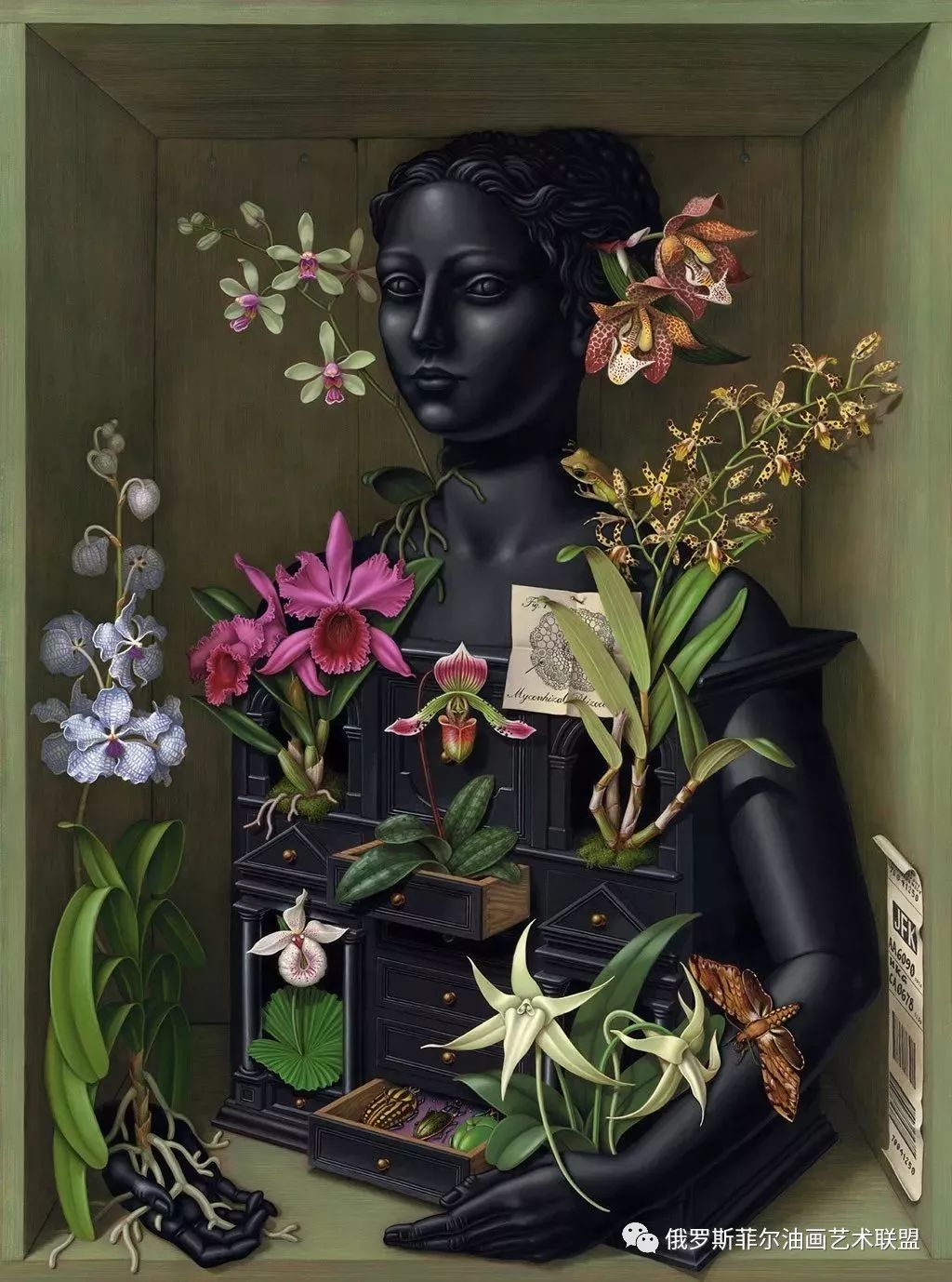 超现实主义画派~美国画家玛德琳·冯·福斯特油画作品欣赏