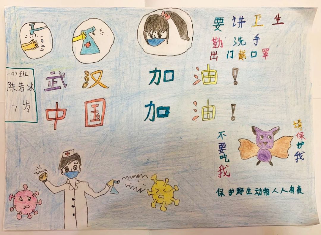 谭可禹作者:四(1)班 王佳尧作者:四(4)班 薛晴月新型冠状病毒的肺炎