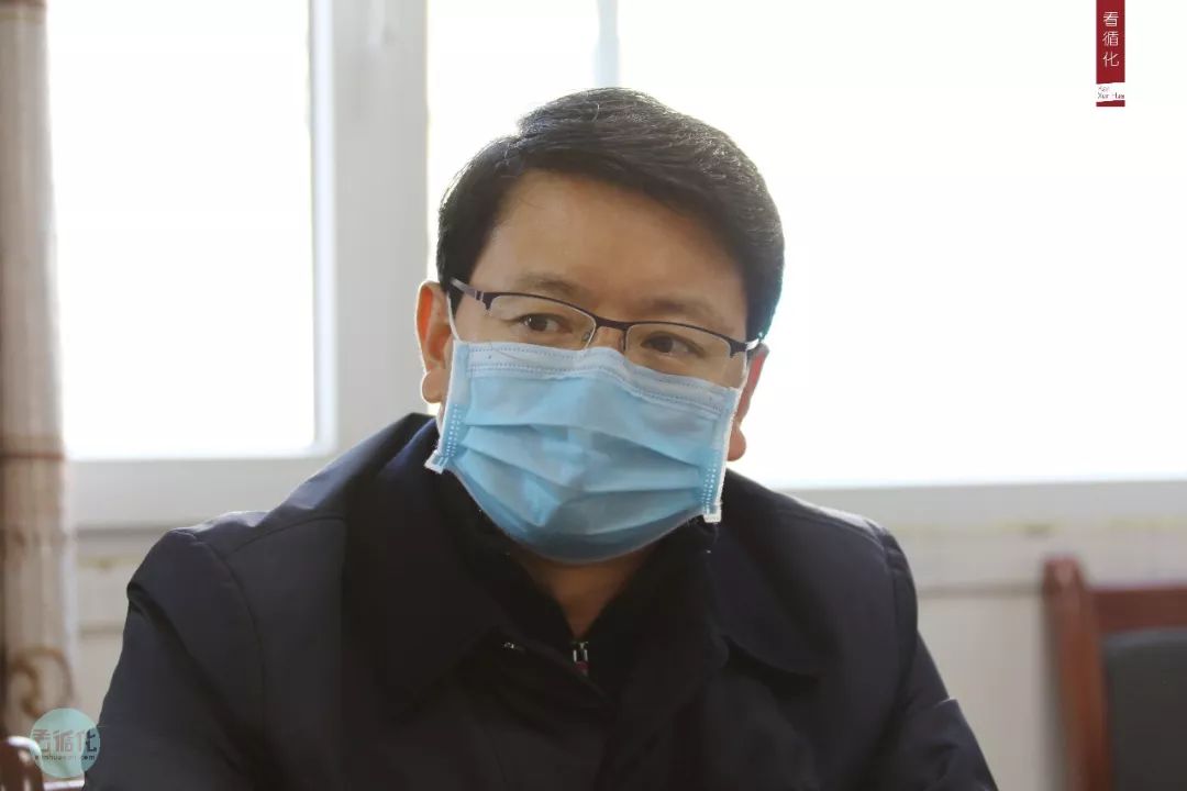 李发荣韩兴斌调研县广电新闻宣传工作