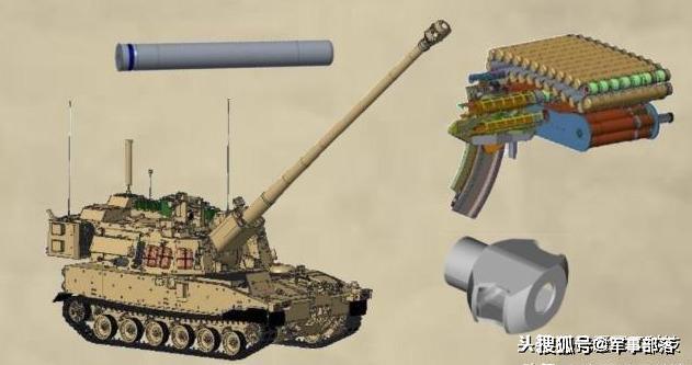 世界上炮管最长的155毫米火炮美国m109a8