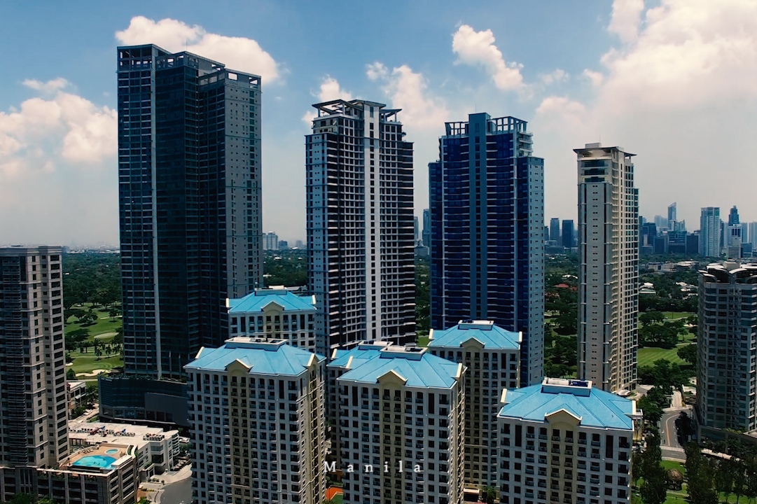 航拍马尼拉号称亚洲的纽约放在国内是什么水平