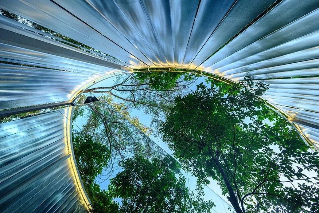 触手可及的自然泰国咖啡屋改造