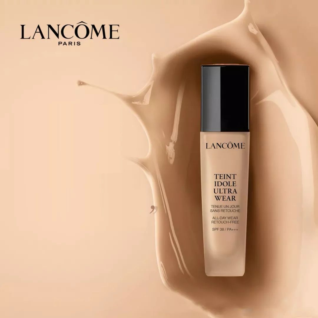 兰蔻 持妆粉底液18小时持妆,24小时保湿,近看自然不假面,自然轻薄不