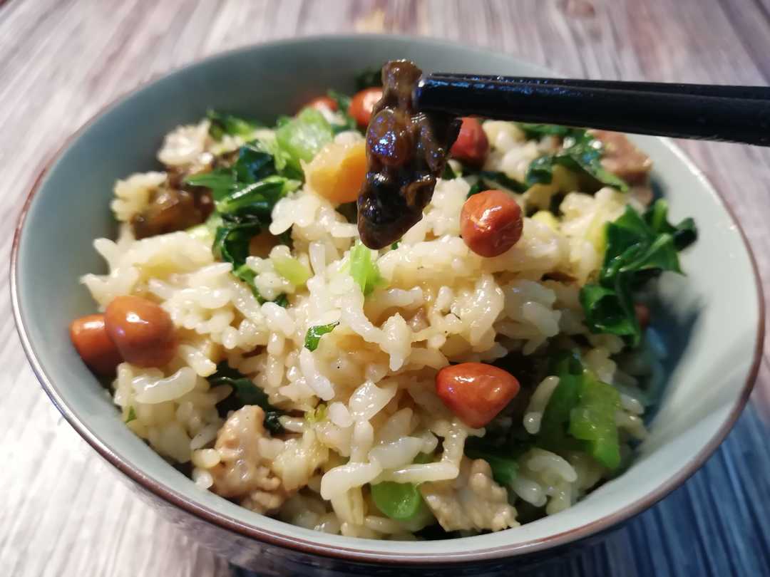闽南芥菜饭饱含人生哲理的菜饭