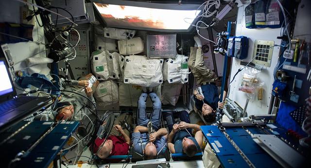 nasa发布消息称,3月14日即将升空的"联盟ms-12"号飞船搭载3名宇航员