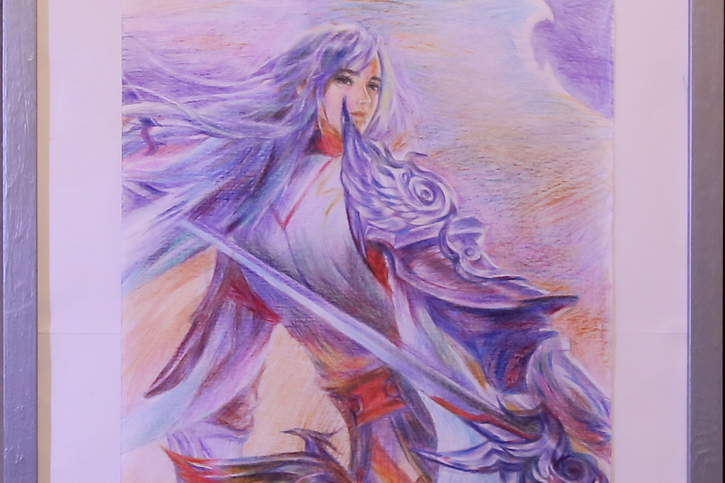 彩铅画实例教程凤求凰