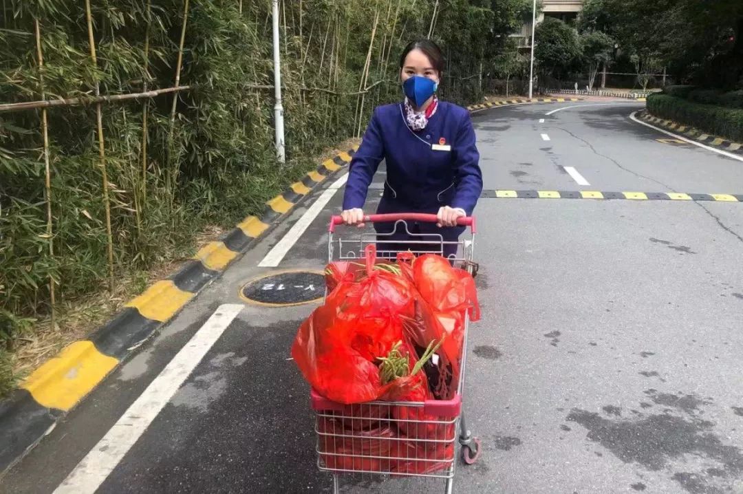 【防疫最前线】新鲜蔬菜直供到家,这个社区,怎么这么秀!