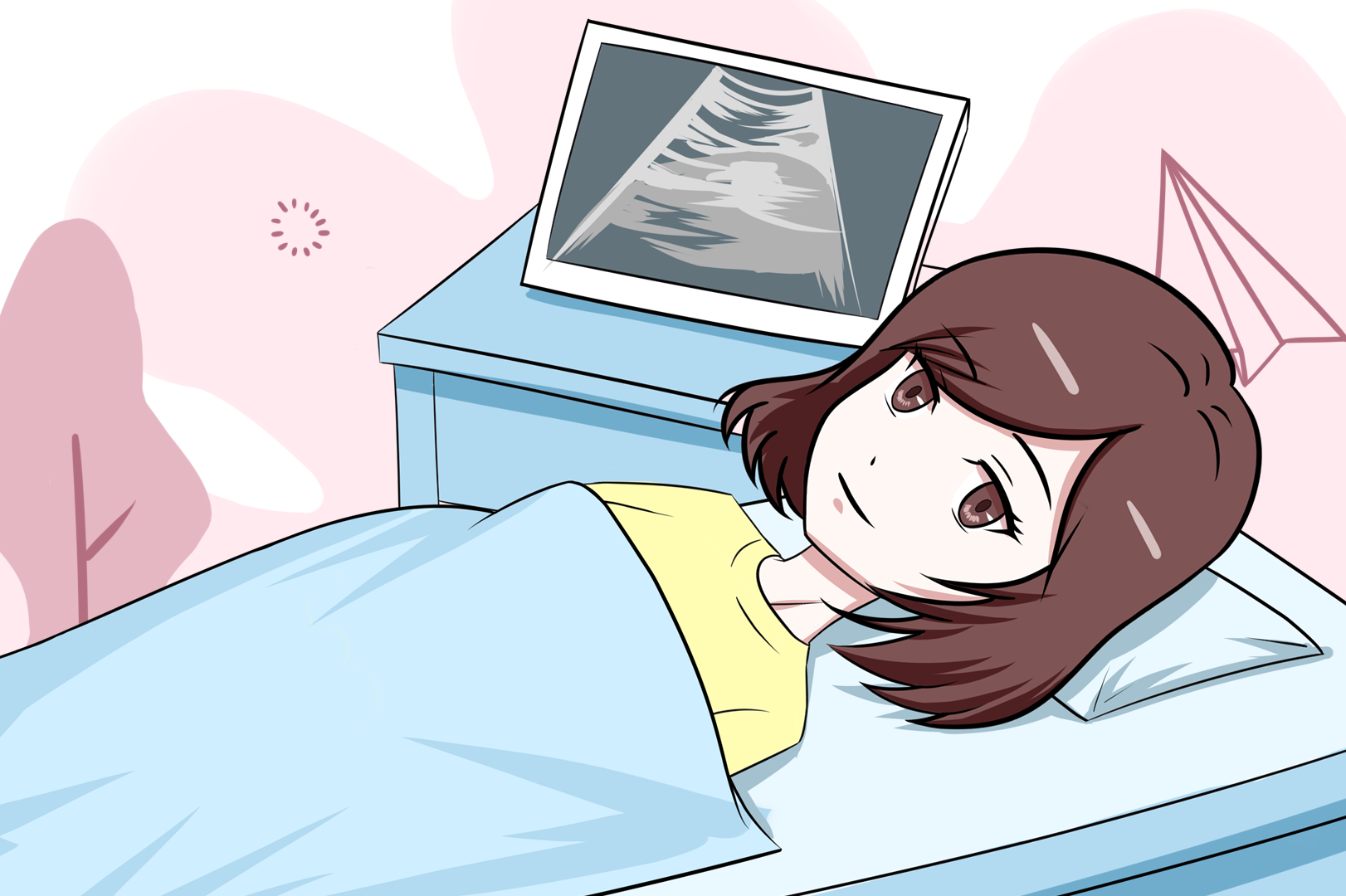 孕妇肛检趴着图片