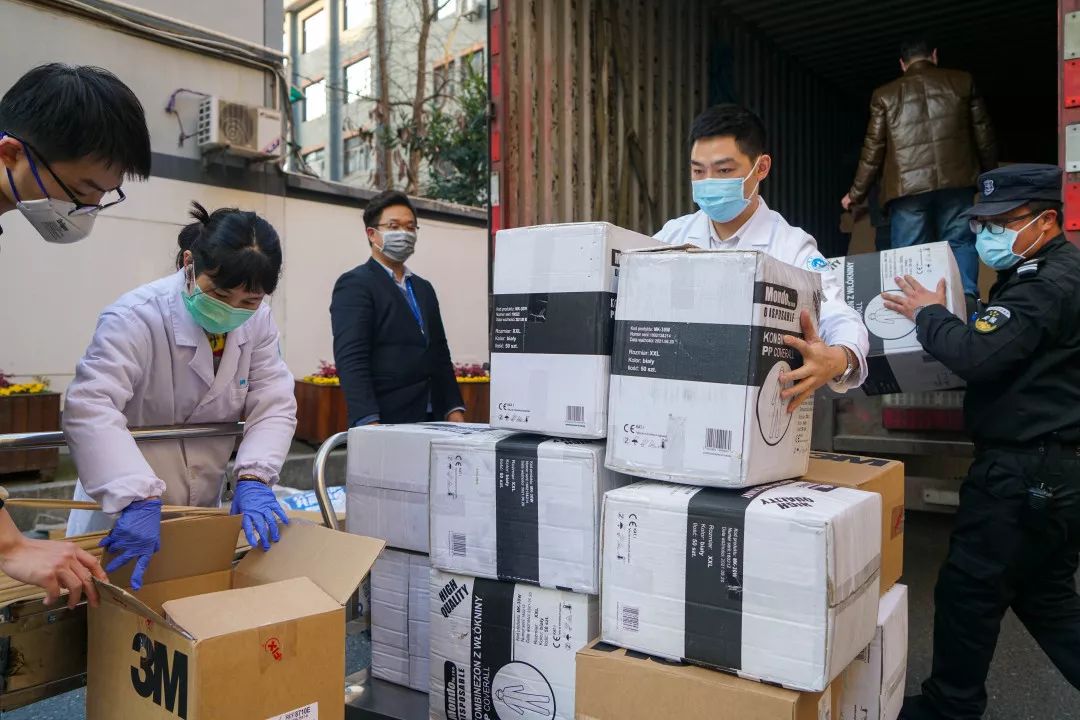 吉利首批海外采购医疗物资送达浙一医院浙江省公安厅