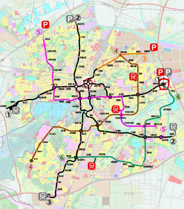 徐州地铁第二轮规划获批有没有到萧县的高清规划图来了