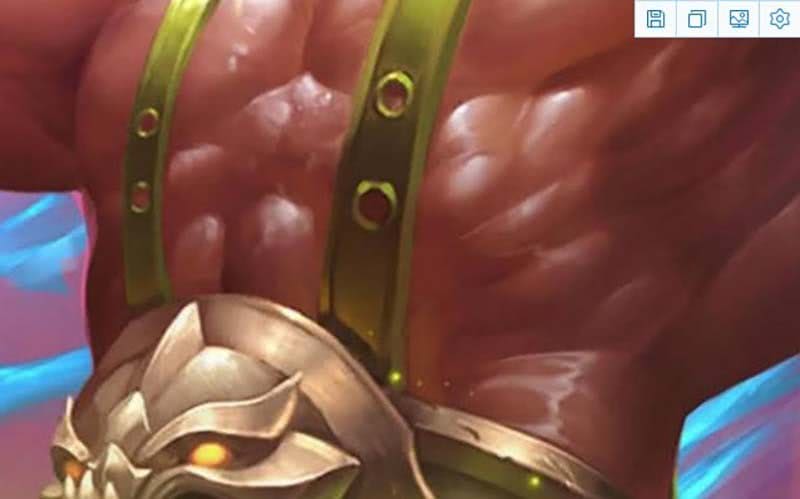 同样是腹肌,本以为达摩程咬金最吸引人,却败给了花木兰的马甲线_游戏