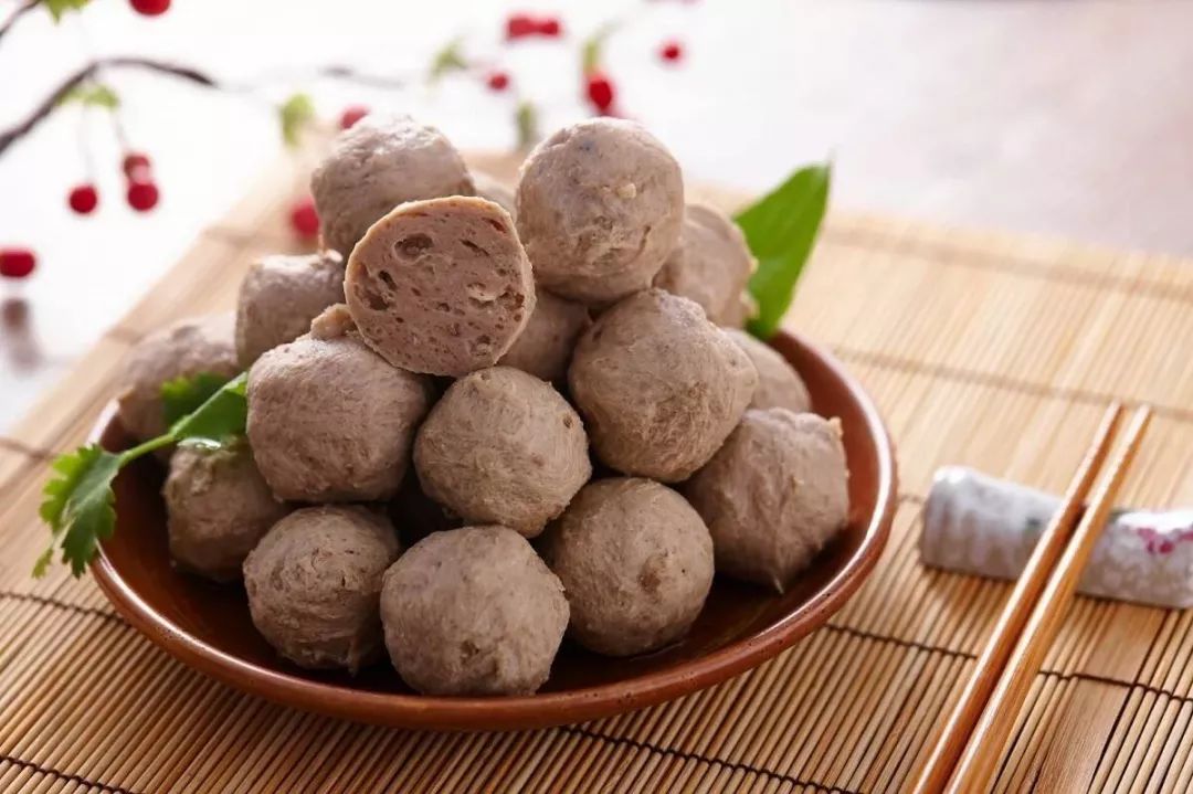 33元斤狂叹潮汕牛肉丸q弹爆汁一口入魂