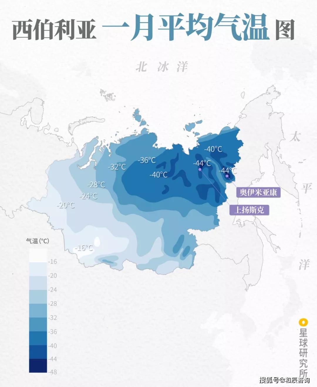 西伯利亚温度图片