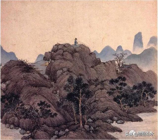 明代名家沈周山水册页欣赏