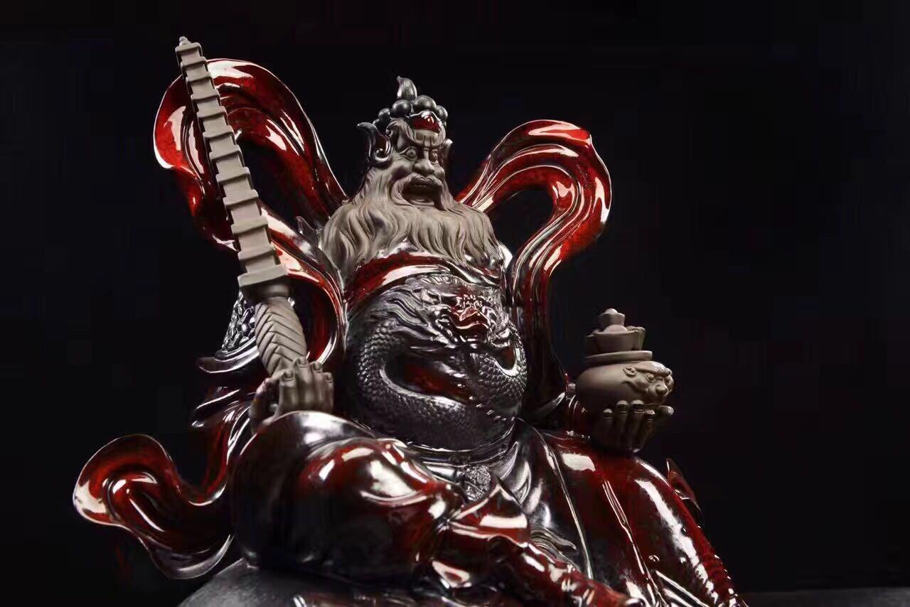 财神赵公明也是为使鞭爱好者.