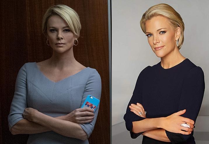 的——梅根·凯利(查理兹·塞隆饰)和格雷琴·卡尔森(妮可·基德曼饰)