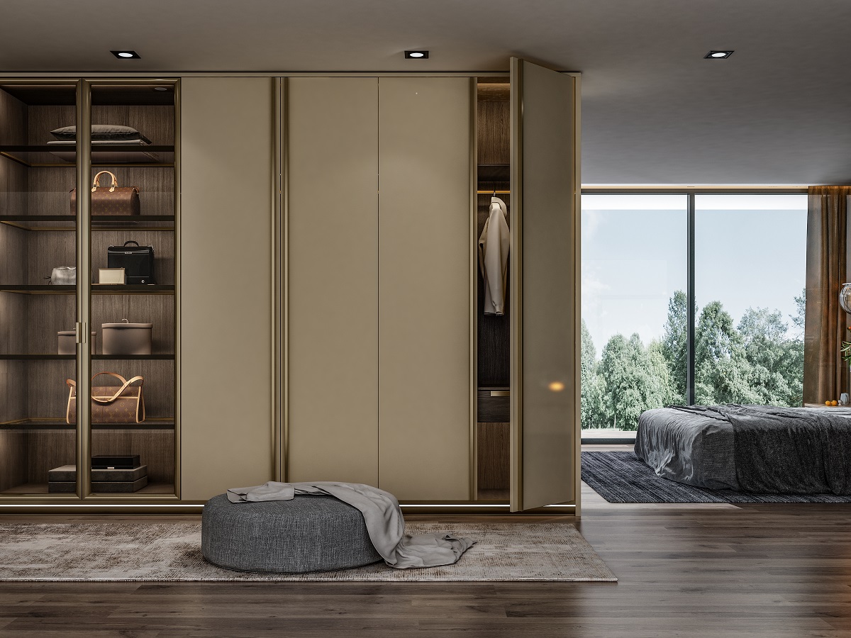 这几套意式轻奢风格的衣柜设计真的美爆了