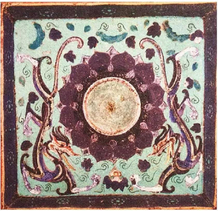 寺庙中的宝座,佛坛上方最重要部位河南洛阳龙门石窟莲花洞藻井 图源