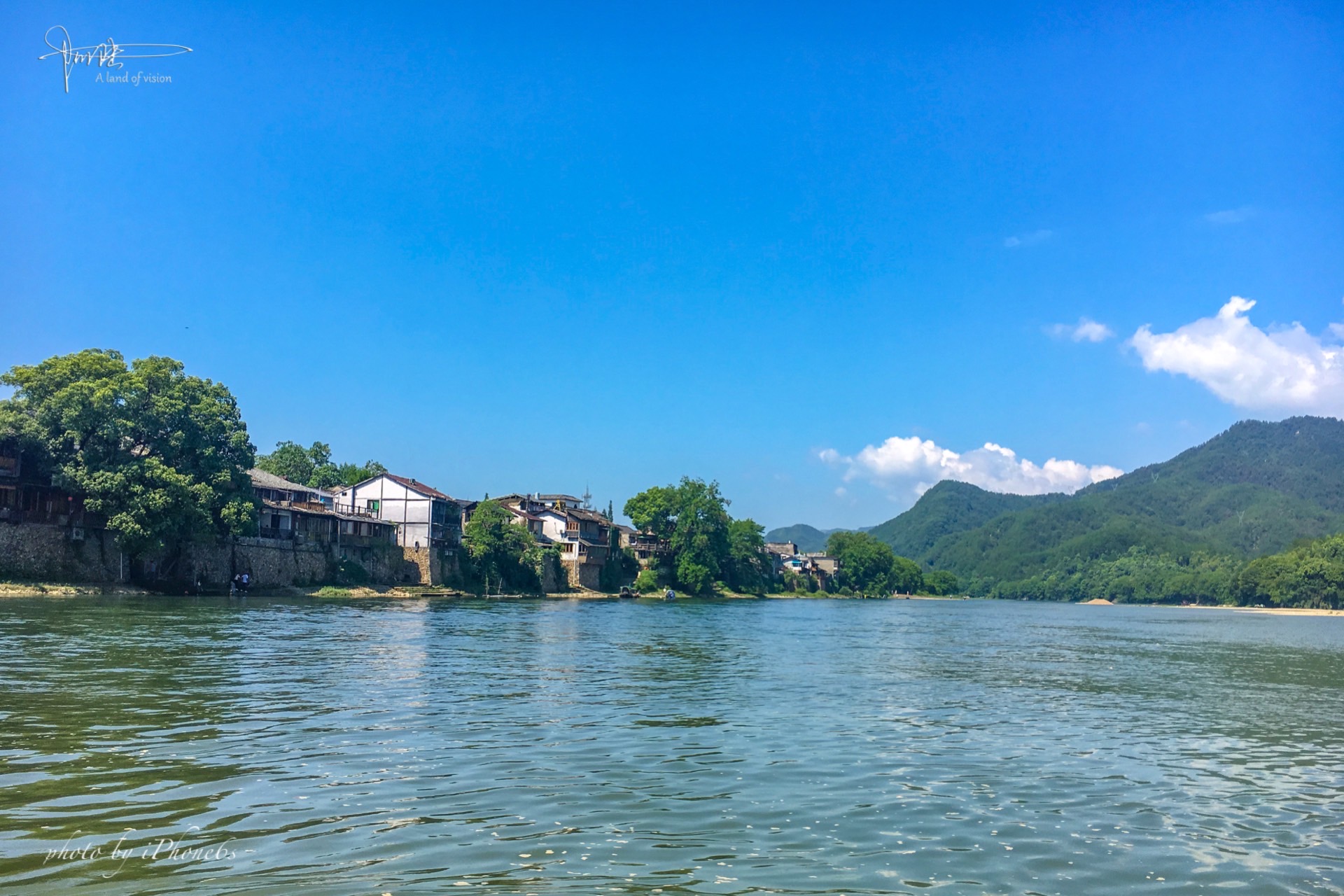 坐画舫,游画乡,手机记录一路的好风景