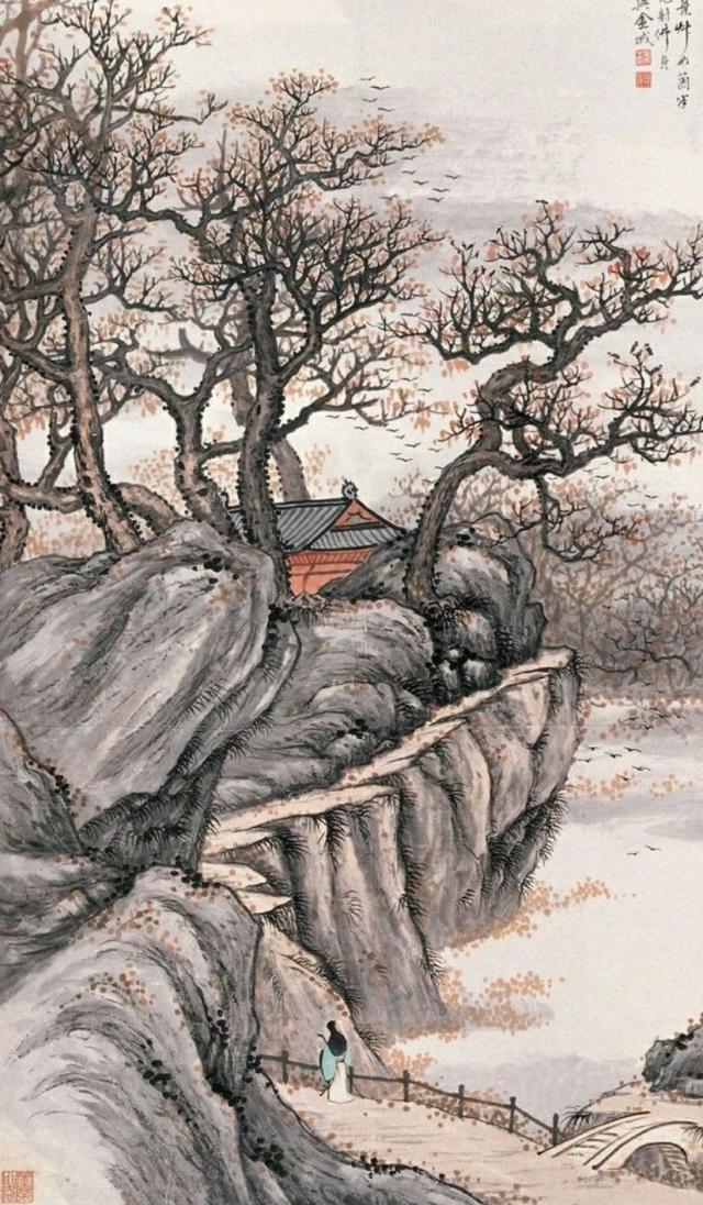 画家金城——他是陈少梅的老师,他的英年早逝令画坛中少了数位大师!