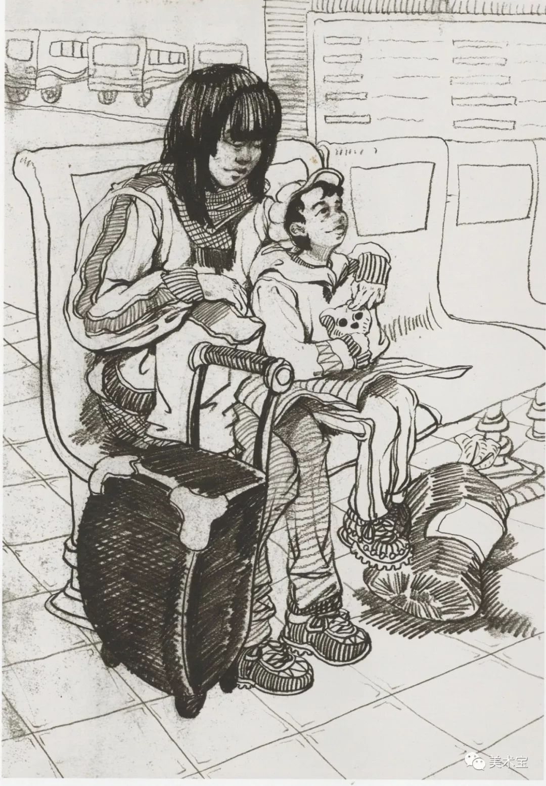 清美国美场景速写高分卷两大美院风格一篇文章搞定