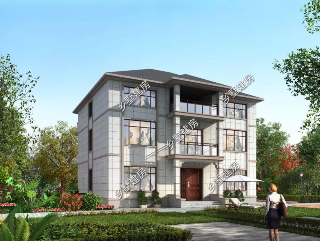 三层现代风别墅颜值好气质高2020年轻人的最爱