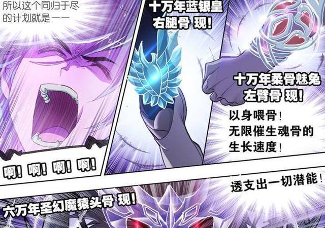 斗罗大陆十万年魂骨为魂骨最高等级那你是没见过玉元震的魂骨