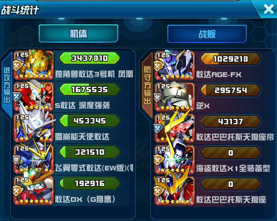 玩转敢达决战|2月全服赛阵容推荐(上)