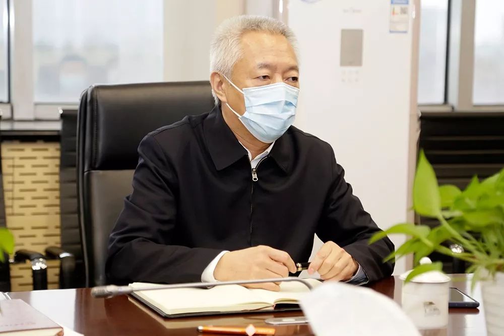 山东省副省长凌文到福田汽车诸城厂区调研企业复工和防疫工作落实情况