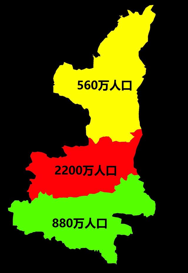 陕西人口分布图图片