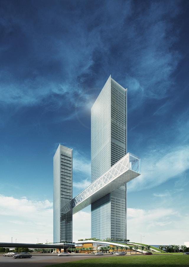 迪拜再添新地标世界最长悬臂建筑预计于2021年完工