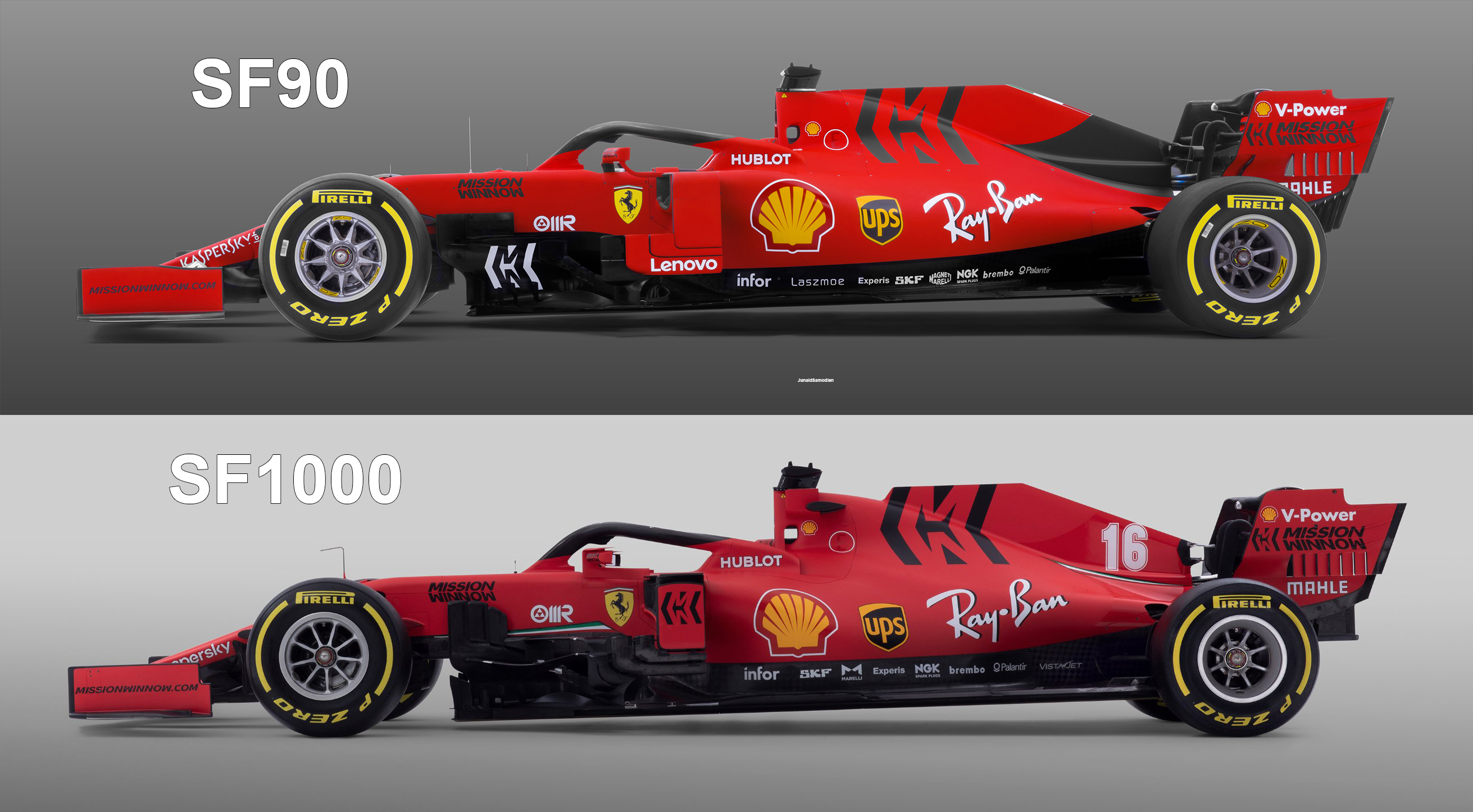 法拉利新车sf1000正式发布 2020年f1新赛季进入倒计时