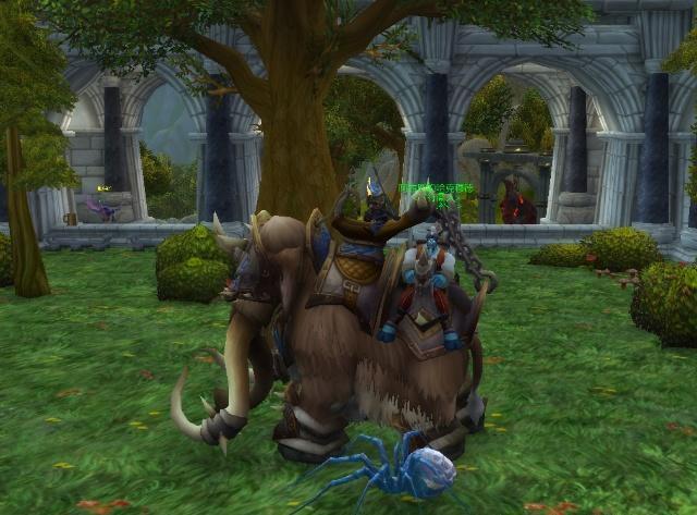 来看看魔兽世界巨型陆地坐骑