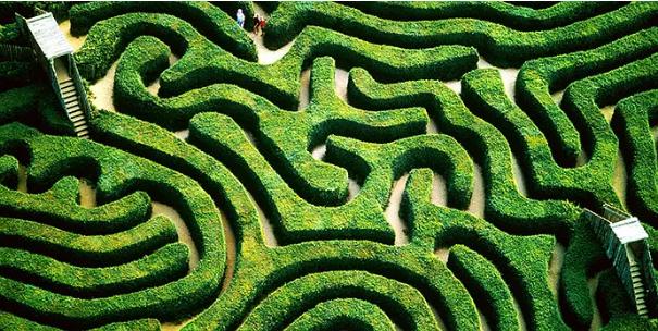 不出家门能遛娃,一卷胶带就足够_迷宫