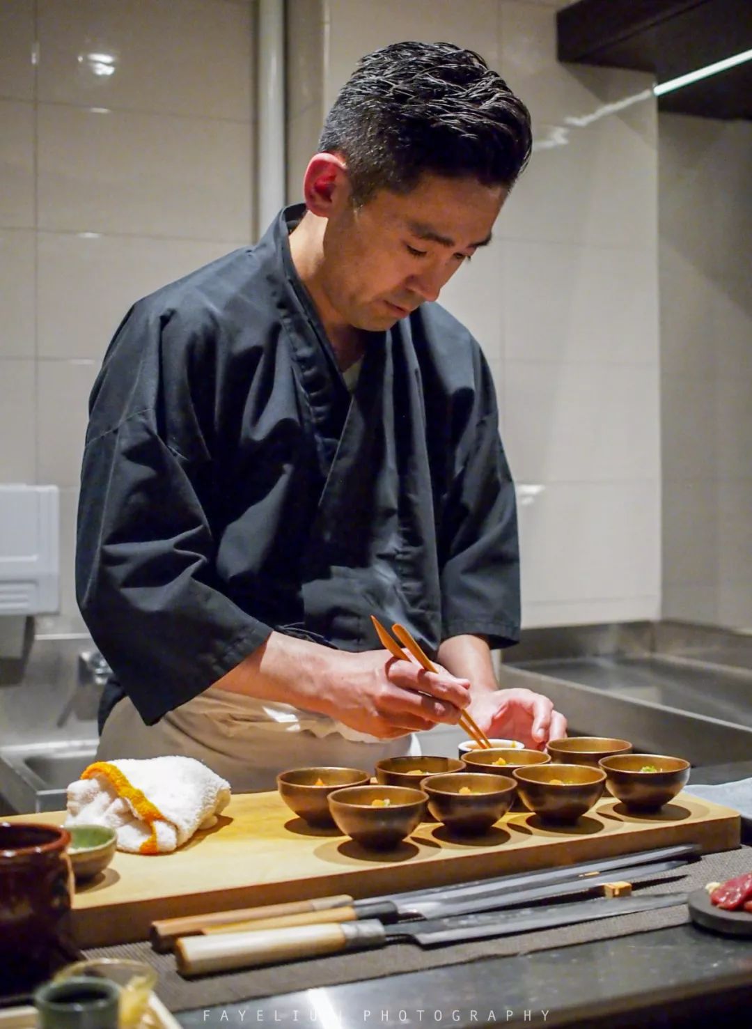 「alameda美食」帅到有点儿惊呆的日料厨师utzutzu