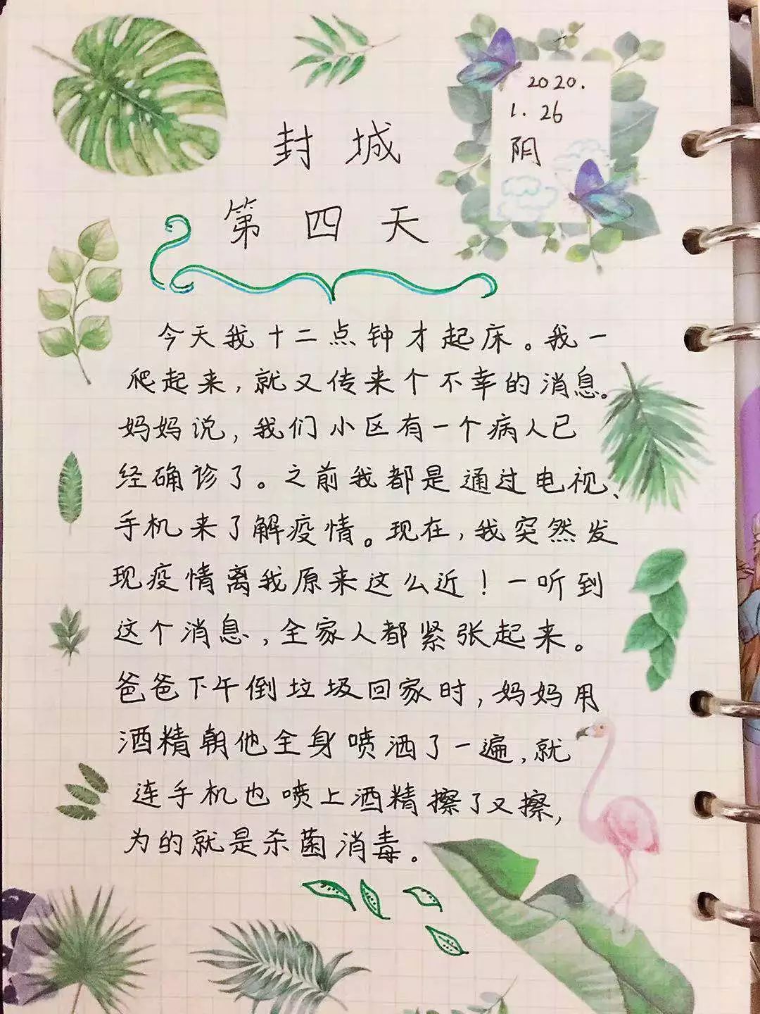少年战疫陈一凡我的封城日记二