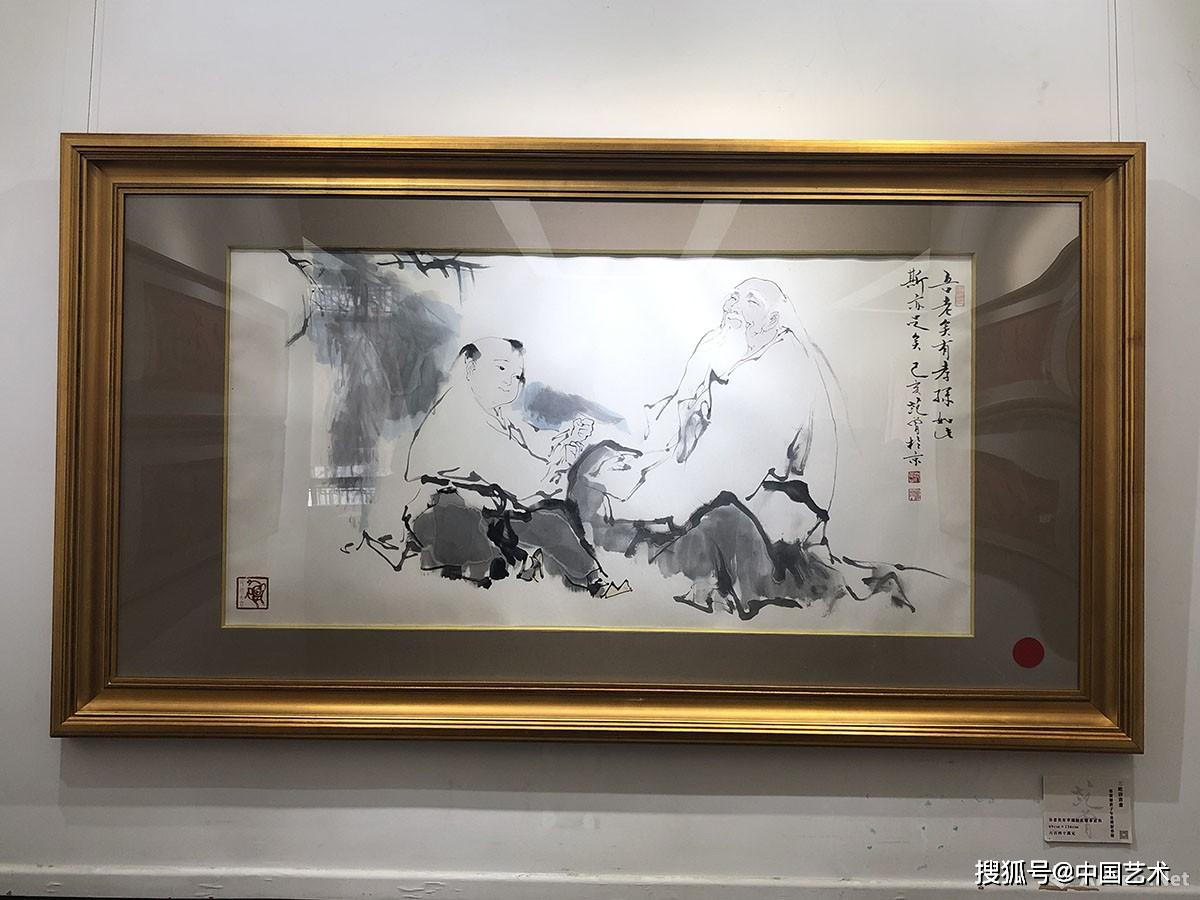 三绝诗书画荣宝斋庚子年范曾新春展开幕现场人气爆棚