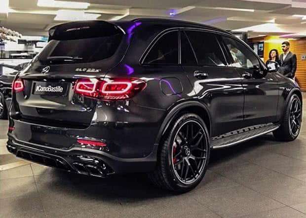 新款梅赛德斯amg glc 63实照