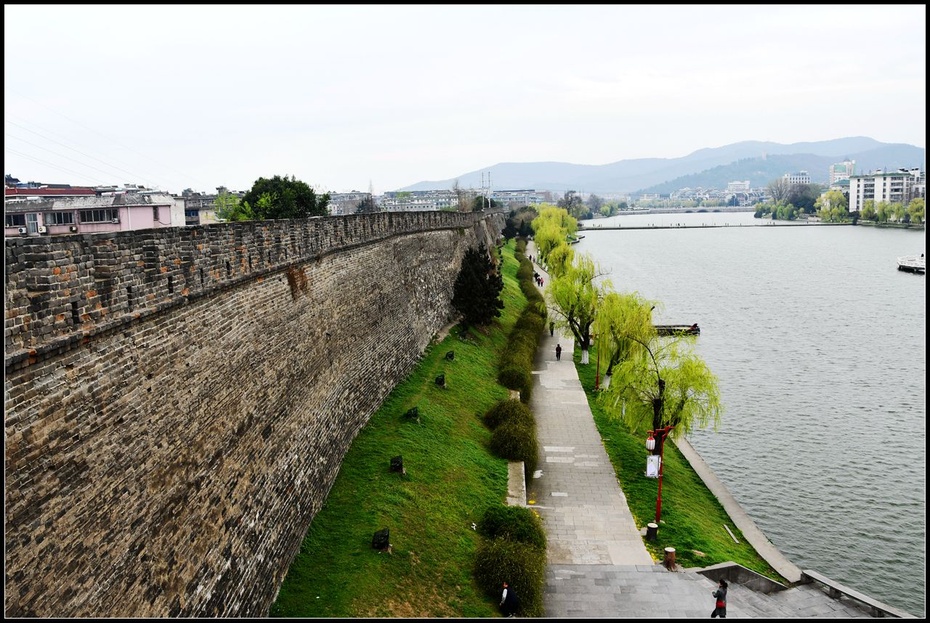 汉江一衣带襄樊两座城3夫人城和小北门外的汉江码头