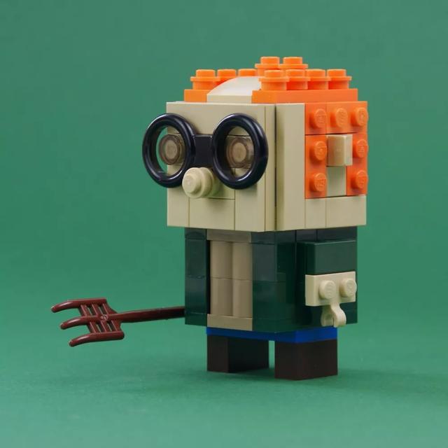 lego乐高moc作品欣赏小羊肖恩方头仔系列及其他