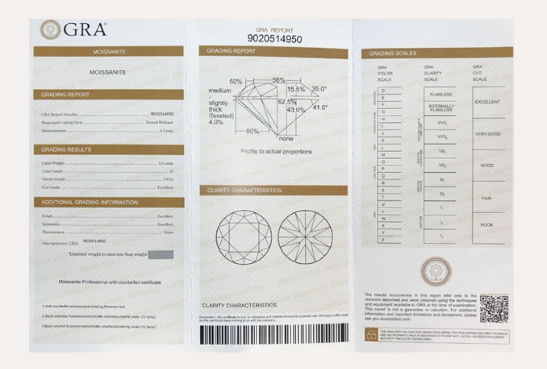 全球宝石学研究协会证书令人心动的情人节莫桑钻皇冠钻戒给你公主般的