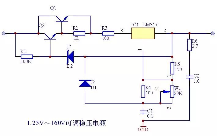 lm317扩流电路图图片