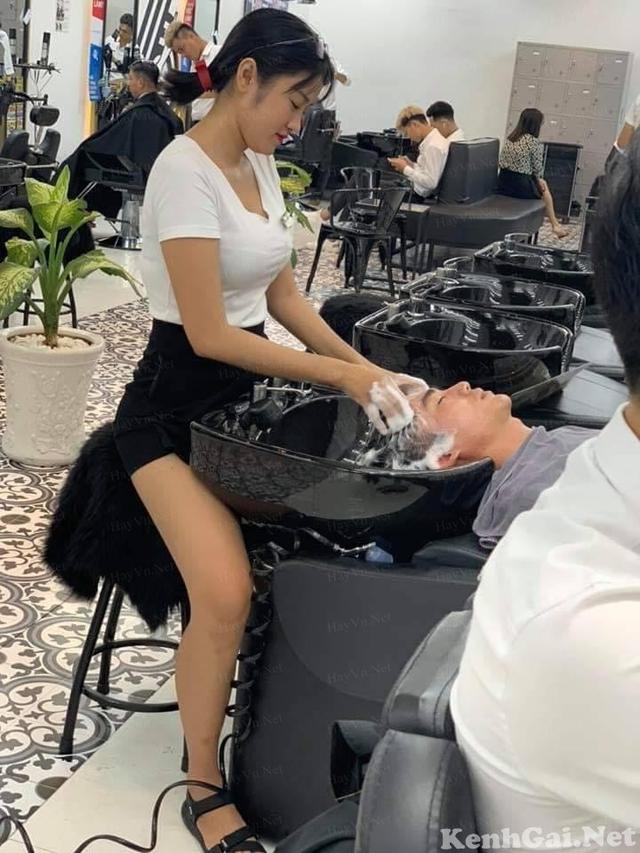 越南特色理发店图片